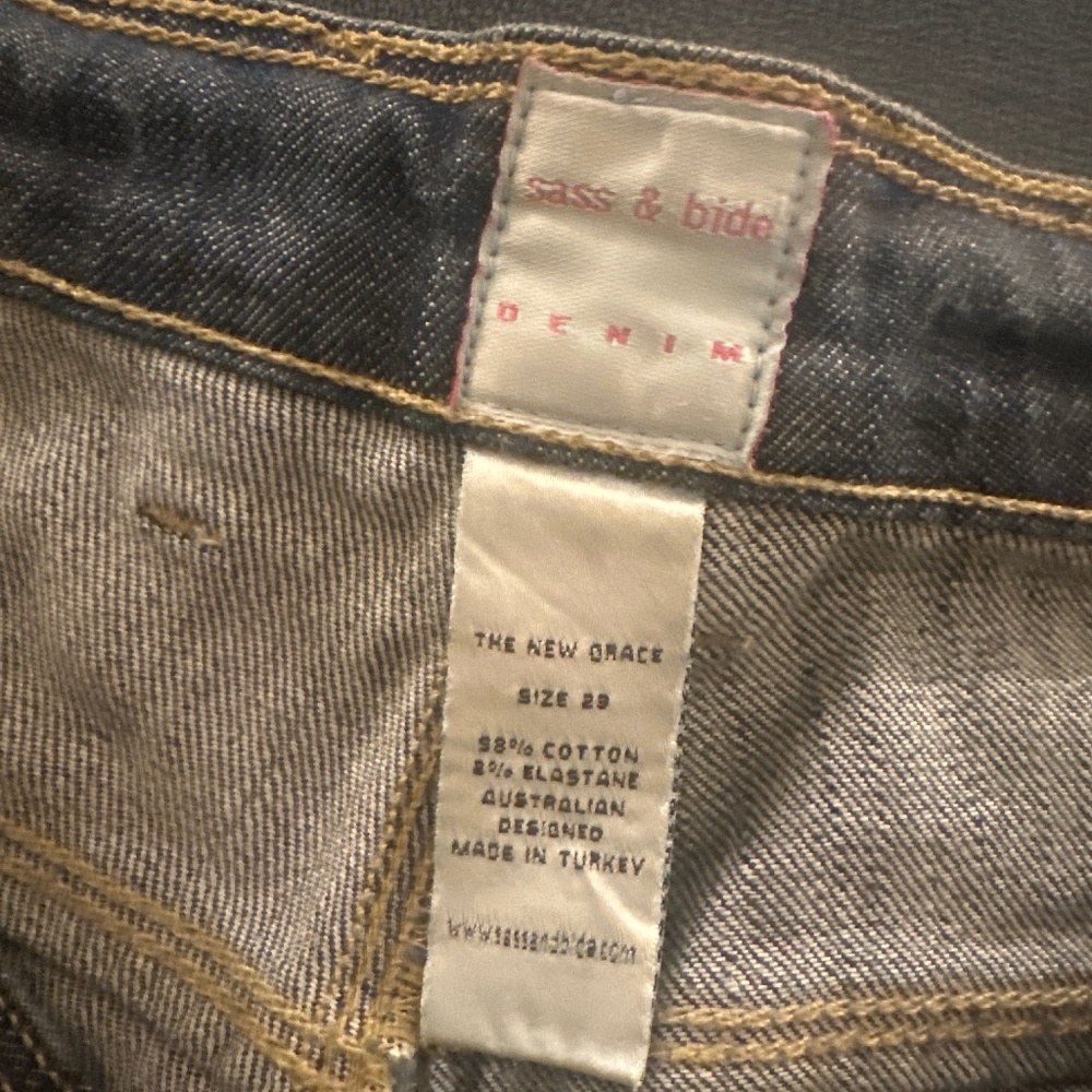 Sass & Bide Jeans Size 29